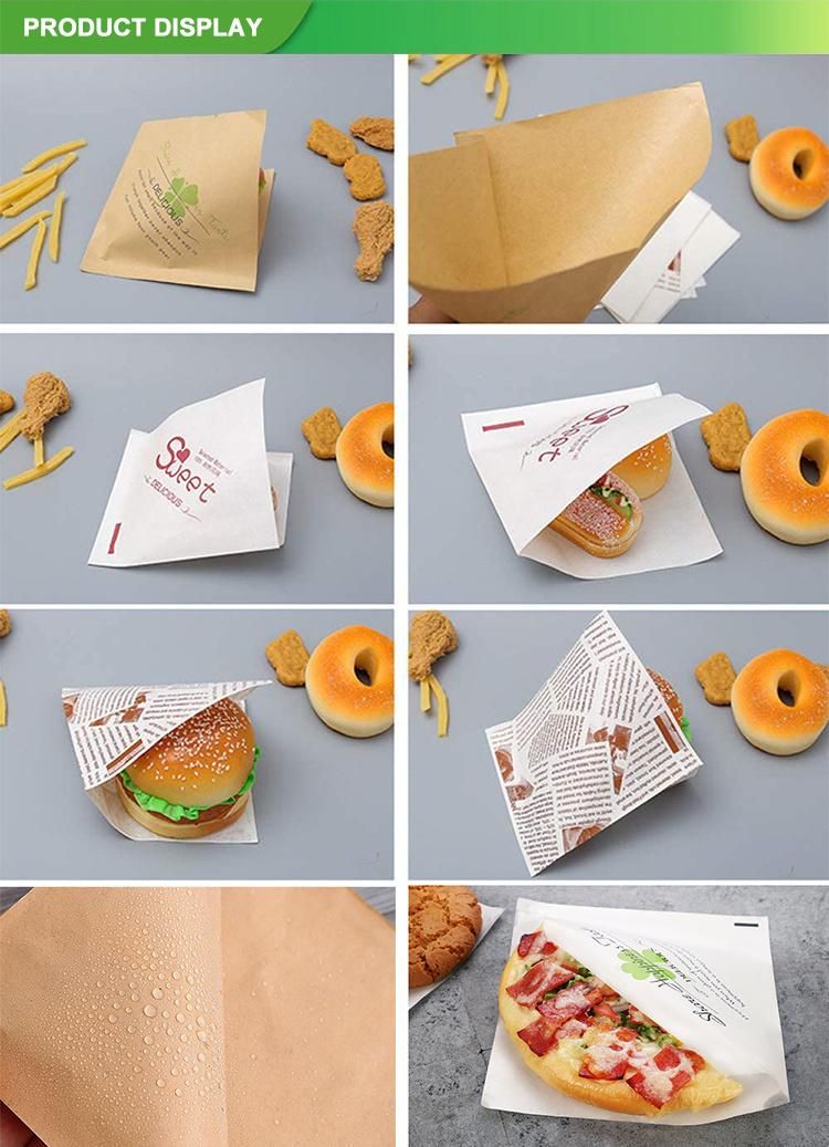 Craft Chips Packaging Kraft Paper Custom Cookie Bag