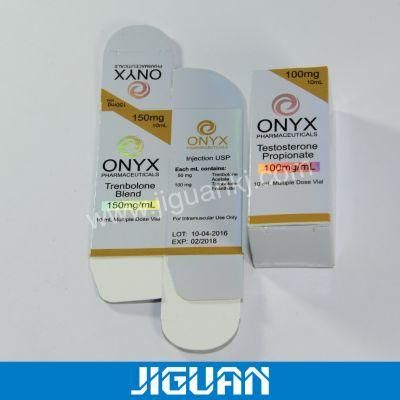 10ml Packaging Medicine Cardboard Steroids Vial Box