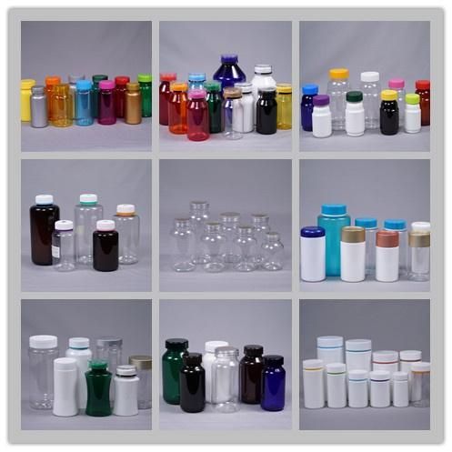 Plastic Pet Waisting Bottle for Medicine/Health Care Products Packaging