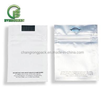 Ziplock Foil Sachet Tobacco Powder Packaging 3 Side Seal Small Pouches