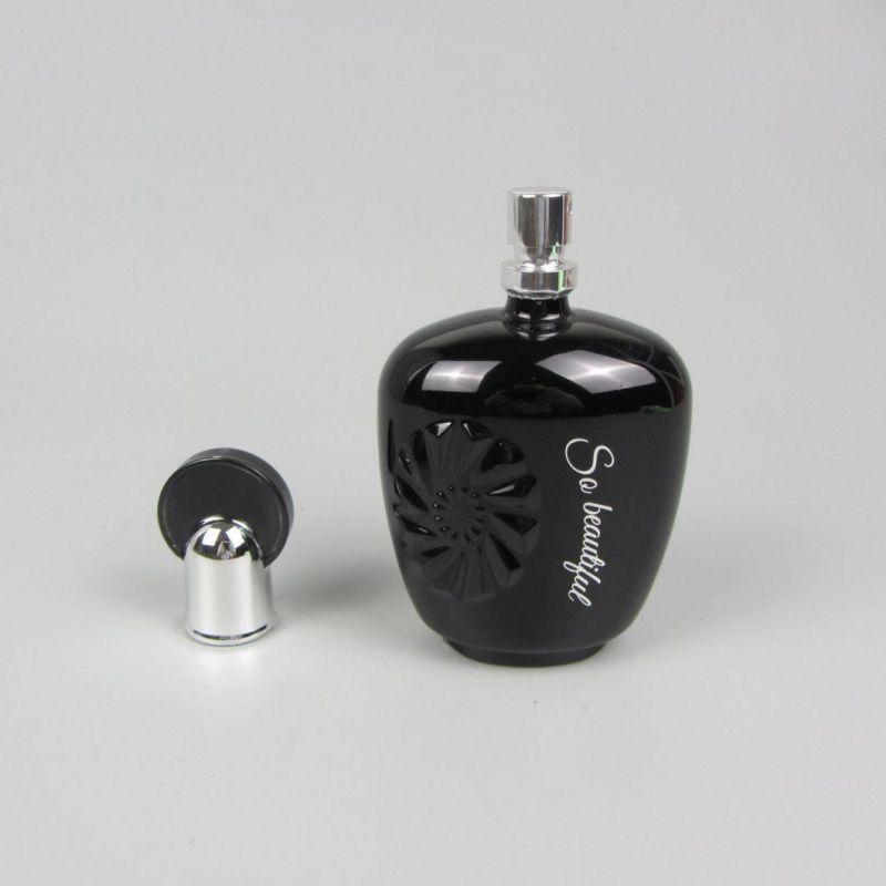 Design Your Own Logo 50ml 100ml Glass Luxury Perfume Bottle