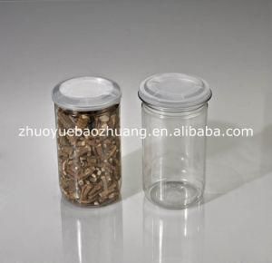 307# 750ml Powder Can Clear Plastic Jar