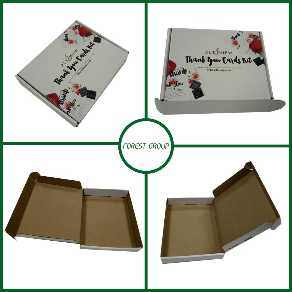 Dress Packaging Box Kraft Paperboard Box Custom Design for Shipping