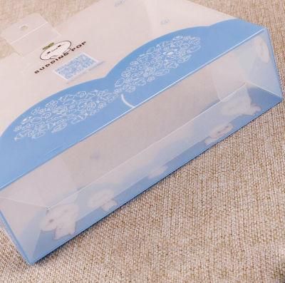 China Custom Pet Plastic Printed Pet Frosted Box for Small Candy Boxes