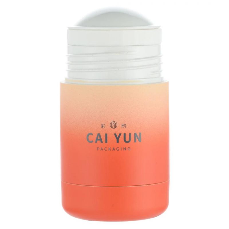 Hot Sale Gradient Color Multicolor OEM/ODM Multiple Repurchase Deodorant Container