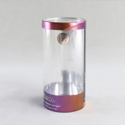 High Quantity Custom PVC Pencil Clear Plastic Cylinder Packaging