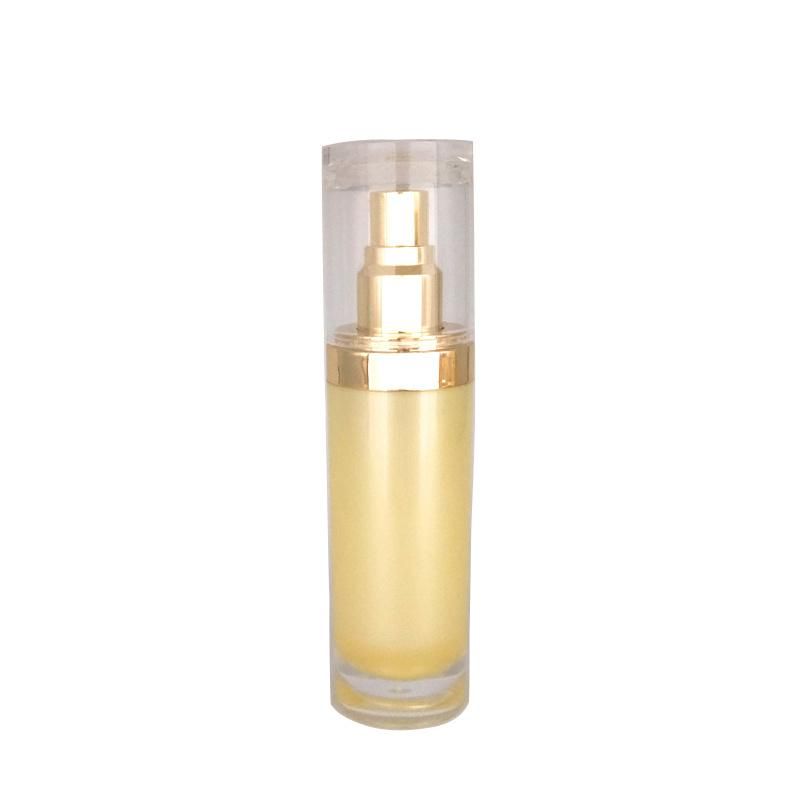 Manufacturer 30ml 50ml 120ml Acrylic Cosmetic Cream Jar Luxury Airless Lotion Pump Bottle