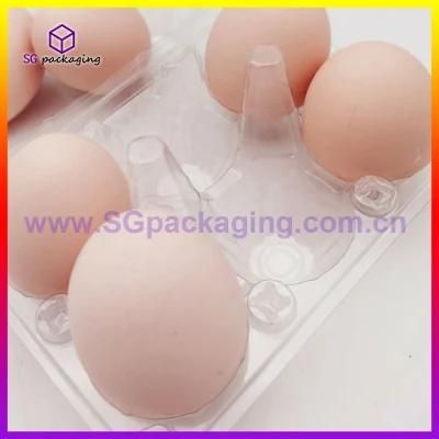 Customized 2/4/6/8/9/10/12/15/18/20/24/28/30 Cells Pet Plastic Clear Egg Tray