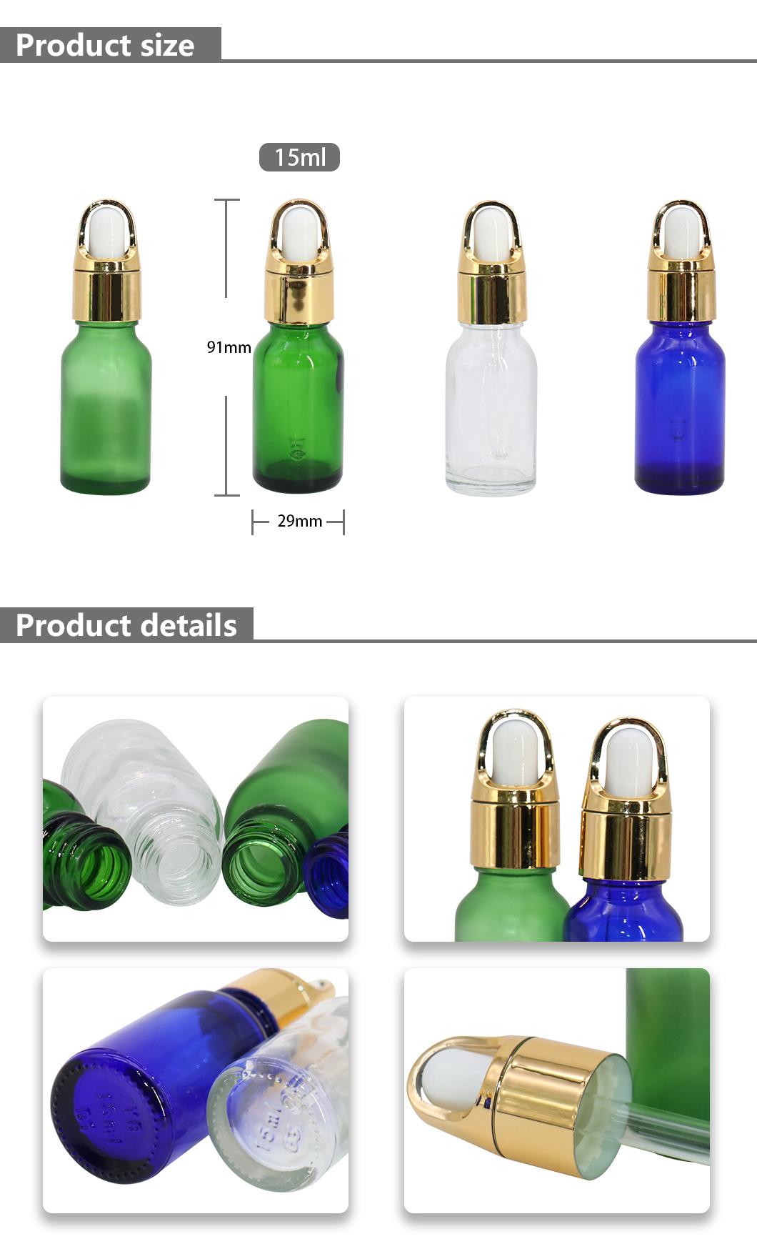 Dropper Bottle OEM/ODM China Fast Delivery Personal Care Glass Attar Bottles with Good Service