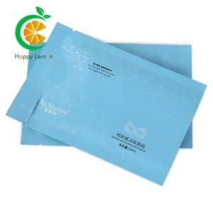 Aluminum Foil Laminating Film 3 Sides Sealing Cosmetic Bags for Facial Mask Packaging