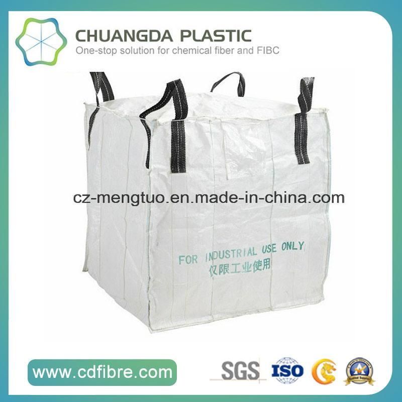 Cross Corner FIBC Jumbo Big Ton Bag with Flat Bottom