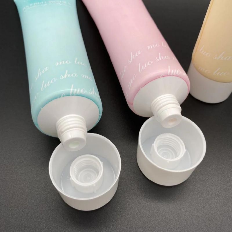 Facial Cleanser Packaging Tube Plastic Empty for Cosmetic