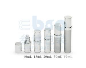 10ml/15ml Electroplating Plastic Pctg Cosmetic Packaging Lotion Airless Bottle.