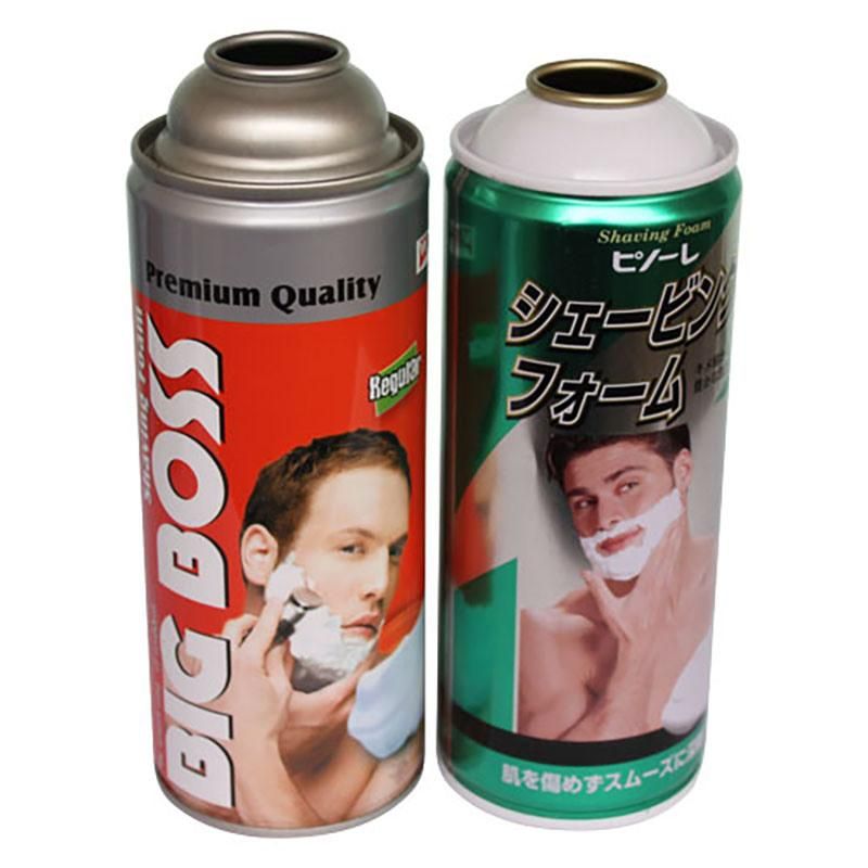 Merry Christmas Tinplate Aluminum Aerosol Can for Snow Spray