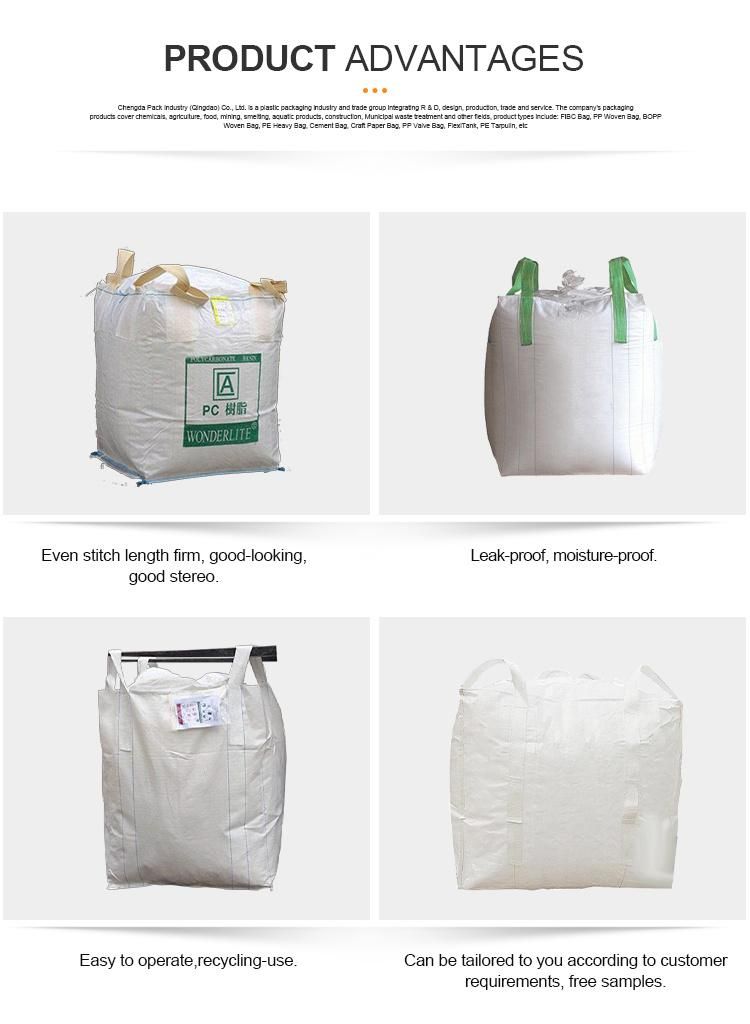 Super 1 Ton Jumbo Garden Sacks Garbage Dumpster Skip Bag Jumbo Bags for Mineral