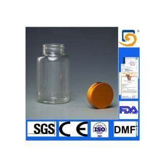 Plastic Safe Pharmaceutical Medicine Bottle with Child Resistant Cap