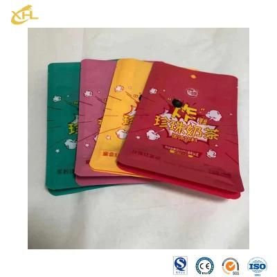 Xiaohuli Package Pink Packaging Bags China Supplier Pickle Packing Pouch OEM/ODM Stand up Pouch Bags Applied to Supermarket