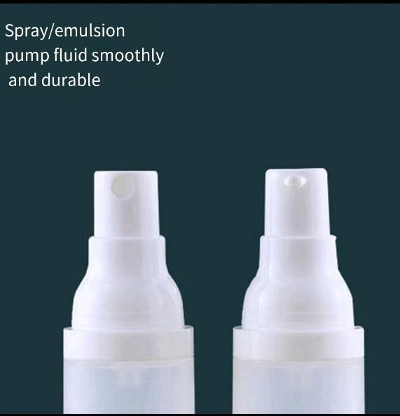 Personal Care Cosmetic Plastic Vacuum Airless Lotion Bottle