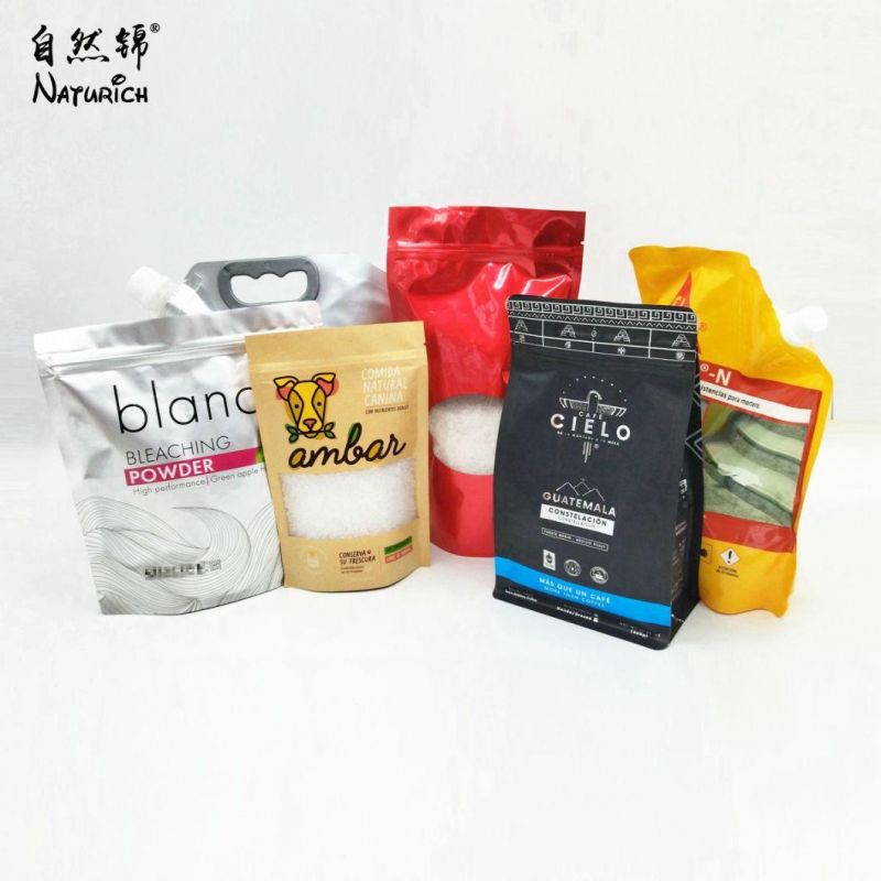 Coffee Bean Packing Pouch Plastic Bag for Food