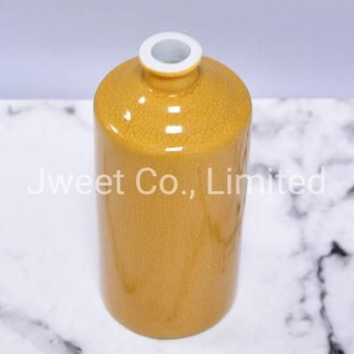 Custom Paint Colors Chinaware Liquor Whisky Ceramic Bottle