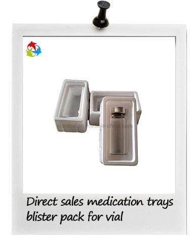 Custom PVC Pet Plastic Blister Tray for Vial