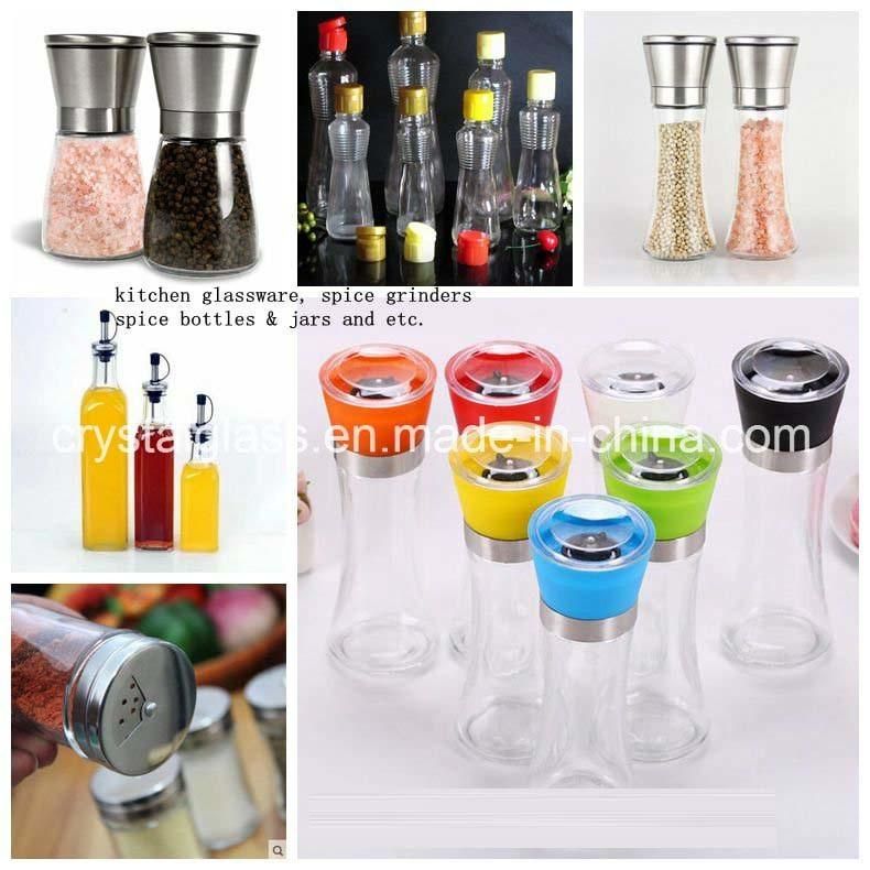 Kitchen Use Food Storage Glass Jar with Ceramic Clip Cap