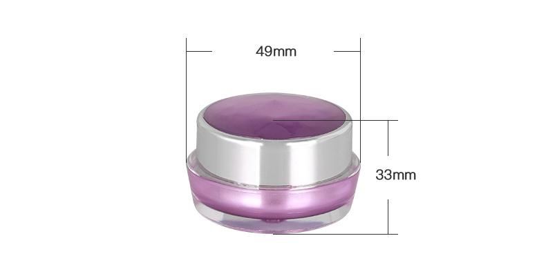 Wholesale 5g Empty Cosmetic Face Cream Plastic Jar Packaging