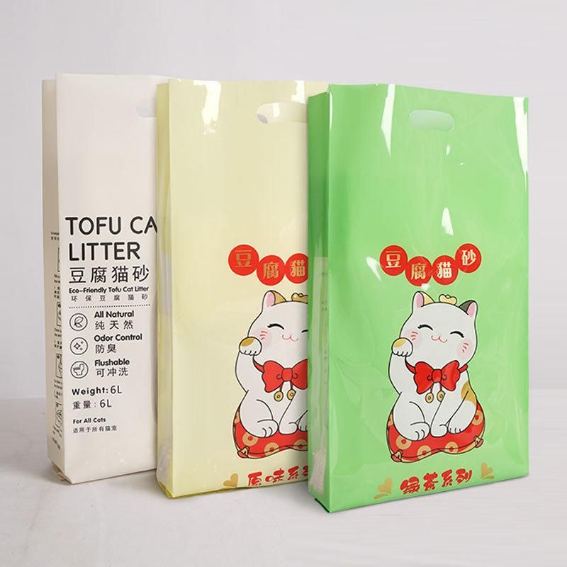 10kg 20kg 25kg 30kg 50kg Tofu Cat Litter Manufacture Plastic Bag