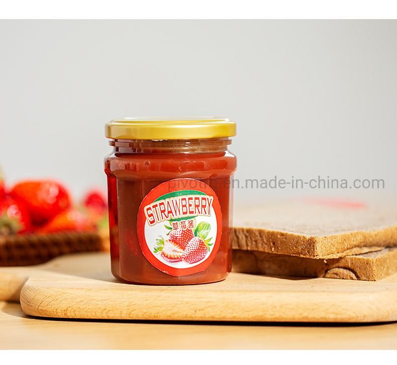 220ml Food Grade Plastic Bottle Strawberry Jam Honey Package Bottle