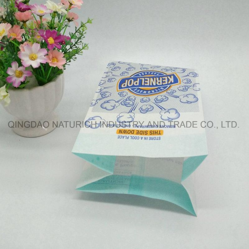 Water Proof Microwave Paper Bags for Popcorn Cookies Paper Bag