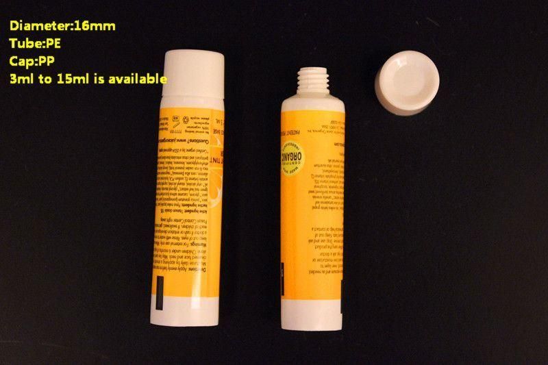 Small Size Cosmetic Tube with Screw on Cap