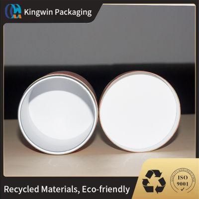 Customized Paper Tube Packaging Luxury Wood Grain Packaging Tube Boxes