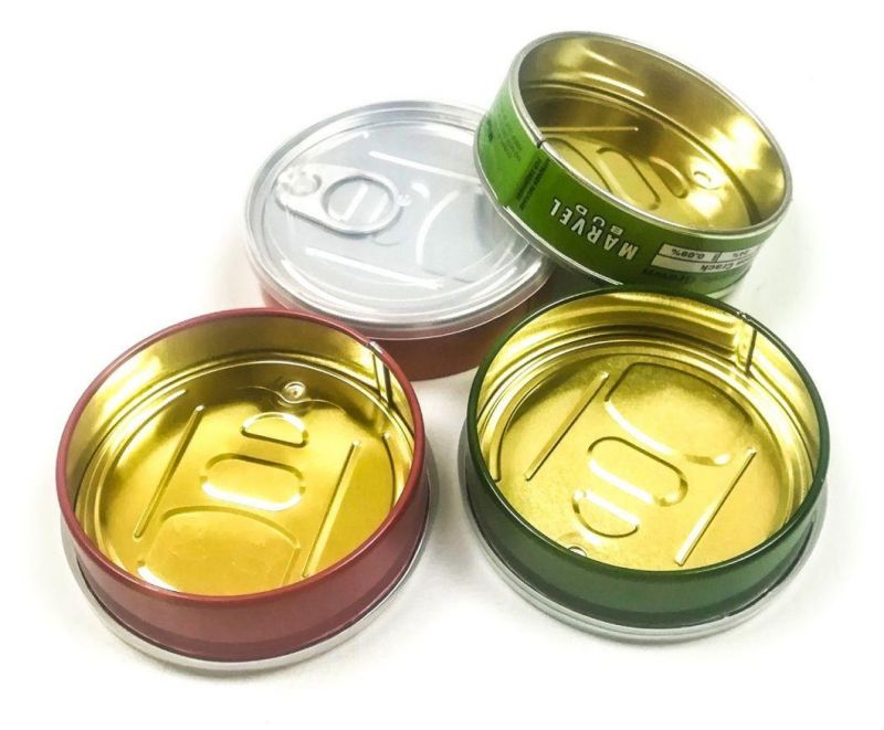 100ml 3.5g Self-Seal Press It Tin Cans Cannaburst Tin Jars Containers with Stickers Labels