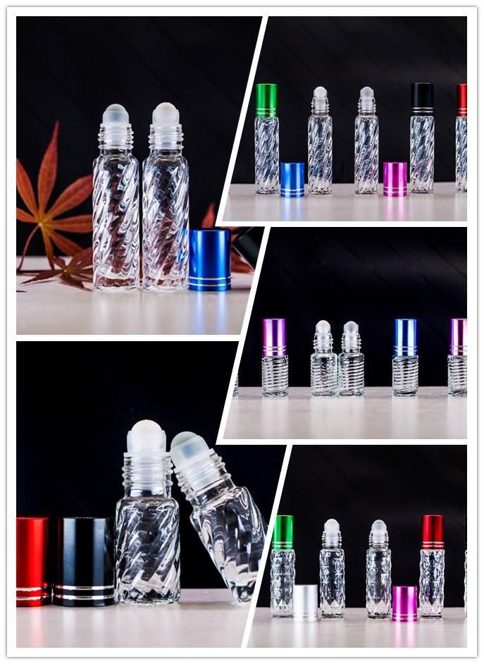 Glass Spray Perfume Bottle with Aluminum Bottle Cap