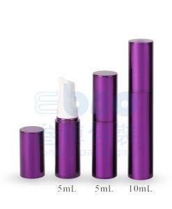 5ml/10ml Plastic Pctg Cosmetic Packaging Electroplate Airless Bottle.