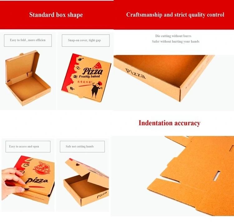 Food Grade Disposable Recycle Pizza Box