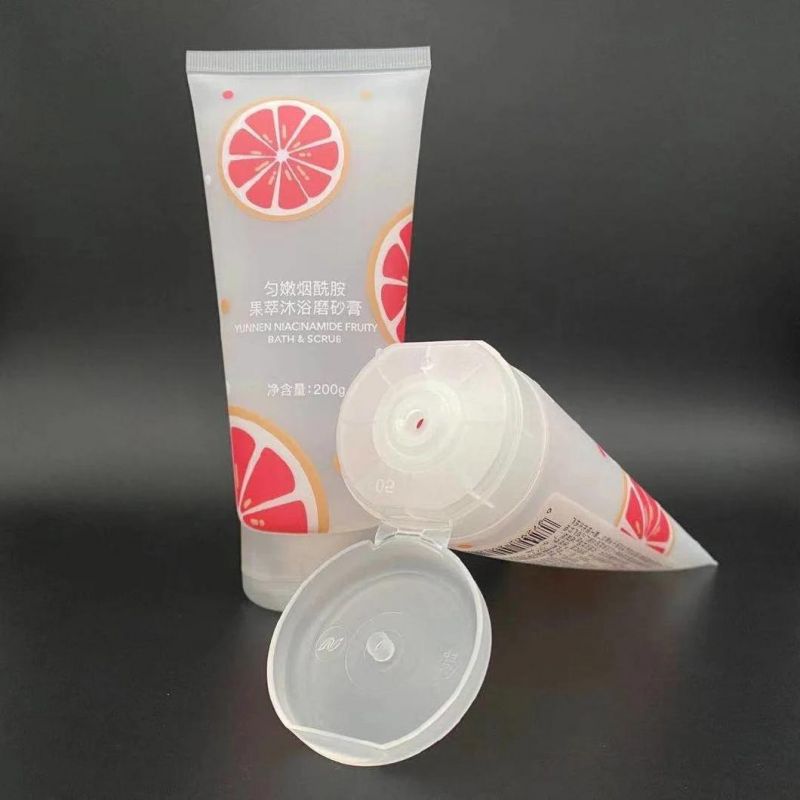 Normally 150ml Glossy Offset Printing Cosmetic Packaging Tube with Flip Cap for Moisturising Cream