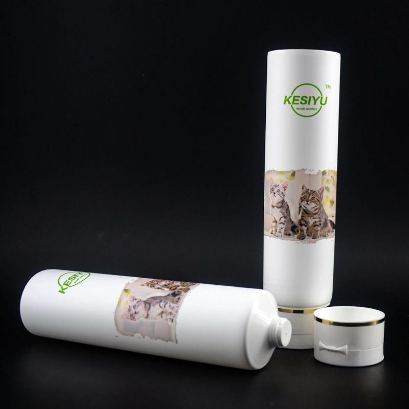 Cosmetic Tube Packaging Eco Friendly Plastic Packaging Round Tubes for Animal