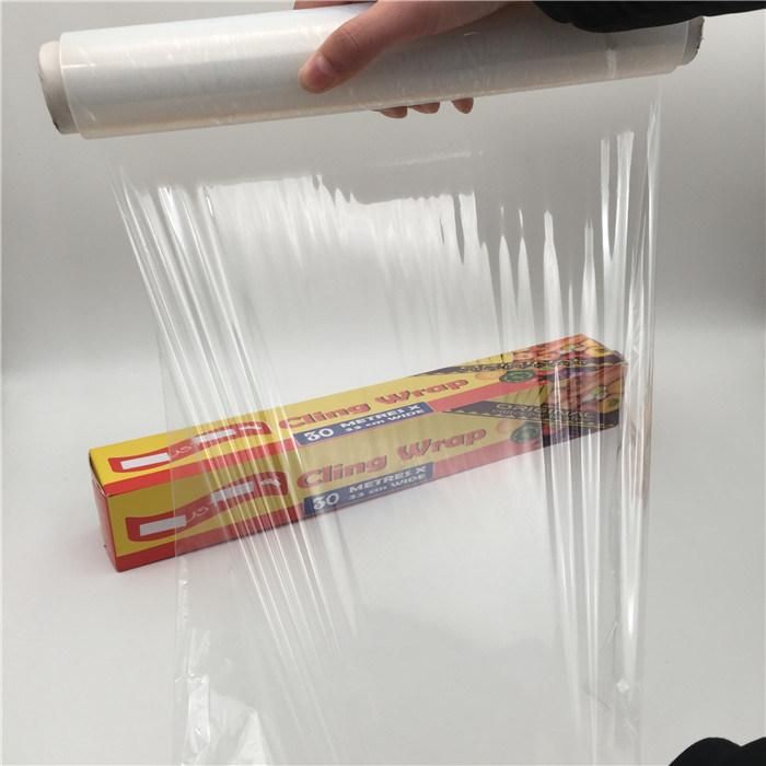 Good Stretch Household Plastic PE Cling Film Fresh Wrap for Food Storage