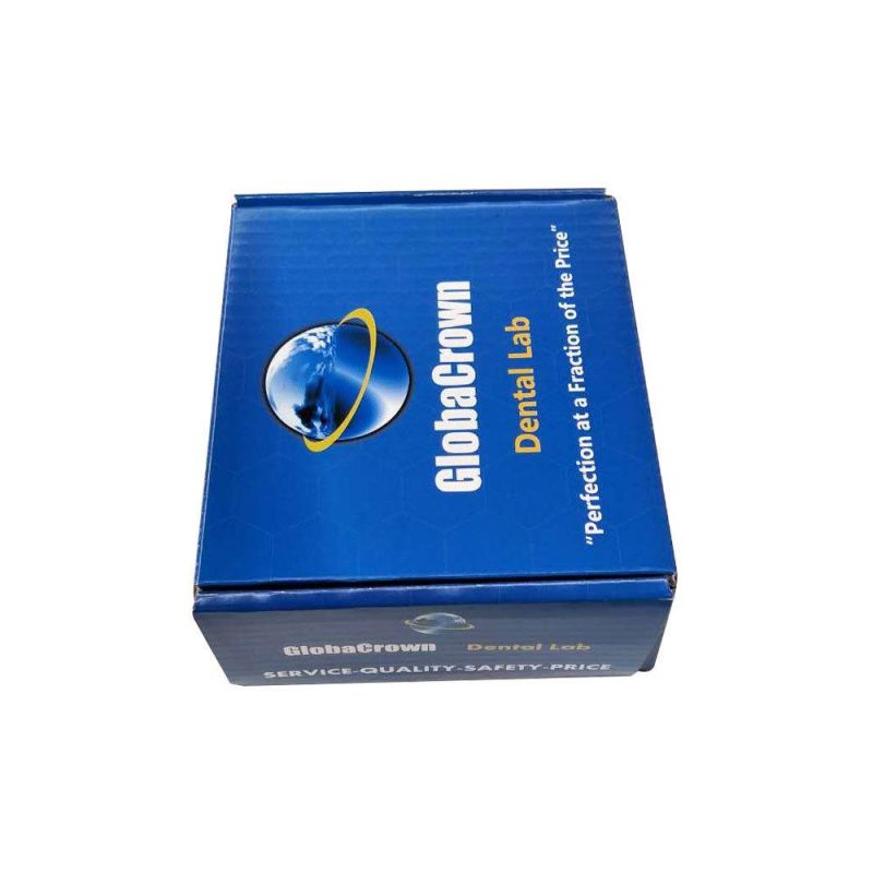 Wholesale Blue Eco-Friendly High Performance Corrugated Mailing Box with Free Printing