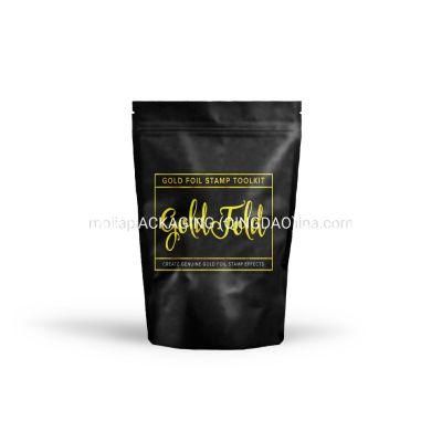 Stand up Pouches with Zipper and Hot Stamping Effect Packaging Bag