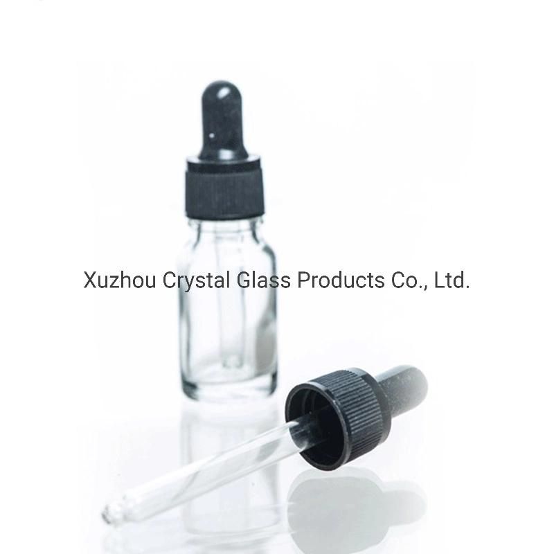 Amber Color Essential Oil Glass Bottles with Dropper Cap