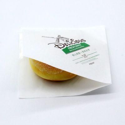 Disposable Sandwich Hamburger PE Coated Paper Bag Fashion Bags