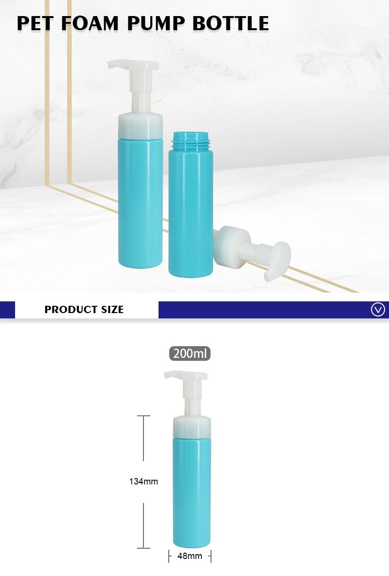 Best-Selling 200ml Blue Empty Foam Pump 200ml Bottles