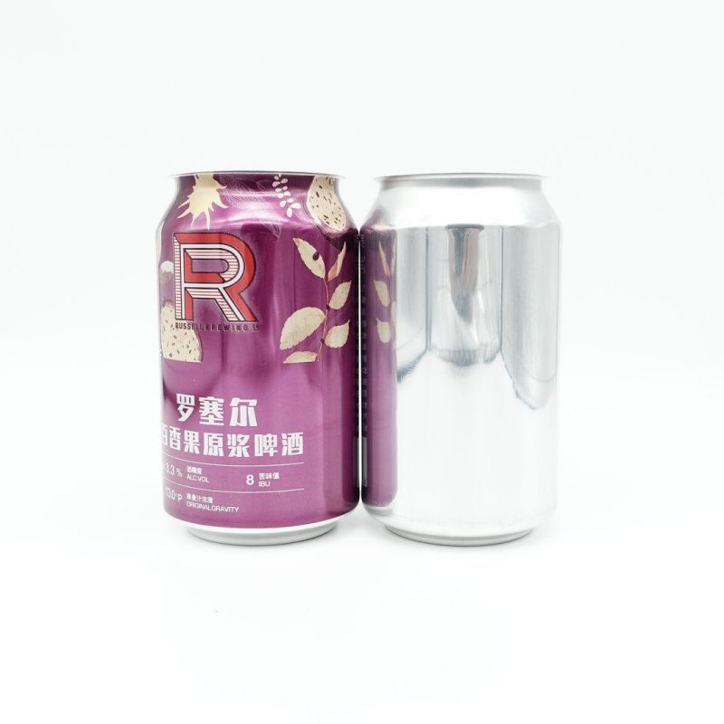 Standard 330ml Aluminum Cans for Passion Fruit Flavored Beer