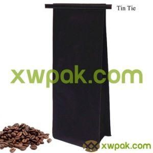 Coffee Beans Tin Tie Packaging Bag with Valve