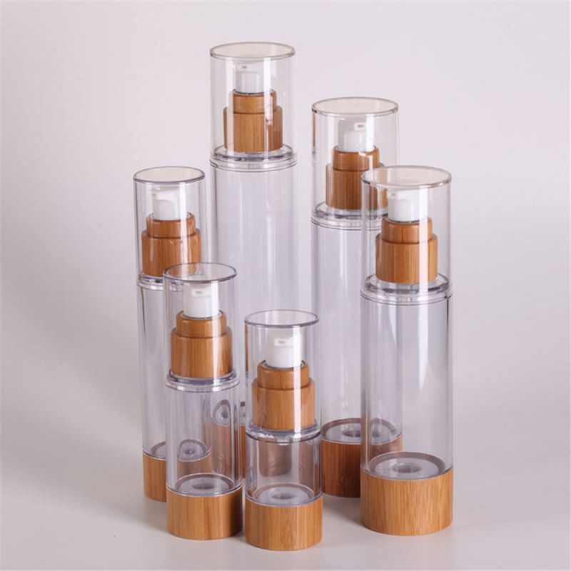 Wbamboo Plastic Sub Packaging Fine Pump Bottle