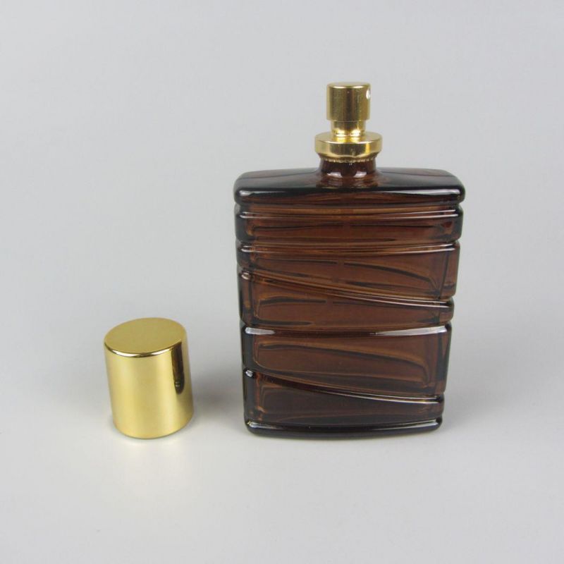 100ml Amber Perfume Glass Spray Bottle