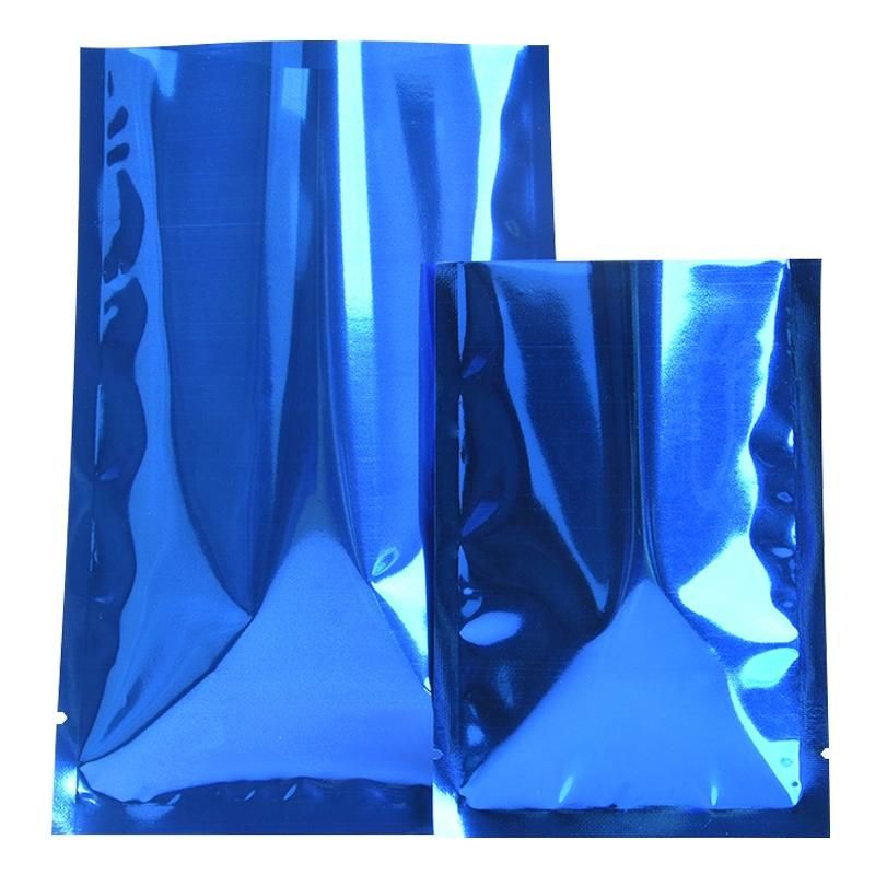 Versatile Economical Flat Pouch Aluminum Foil Packaging Bag with Three Side Seal