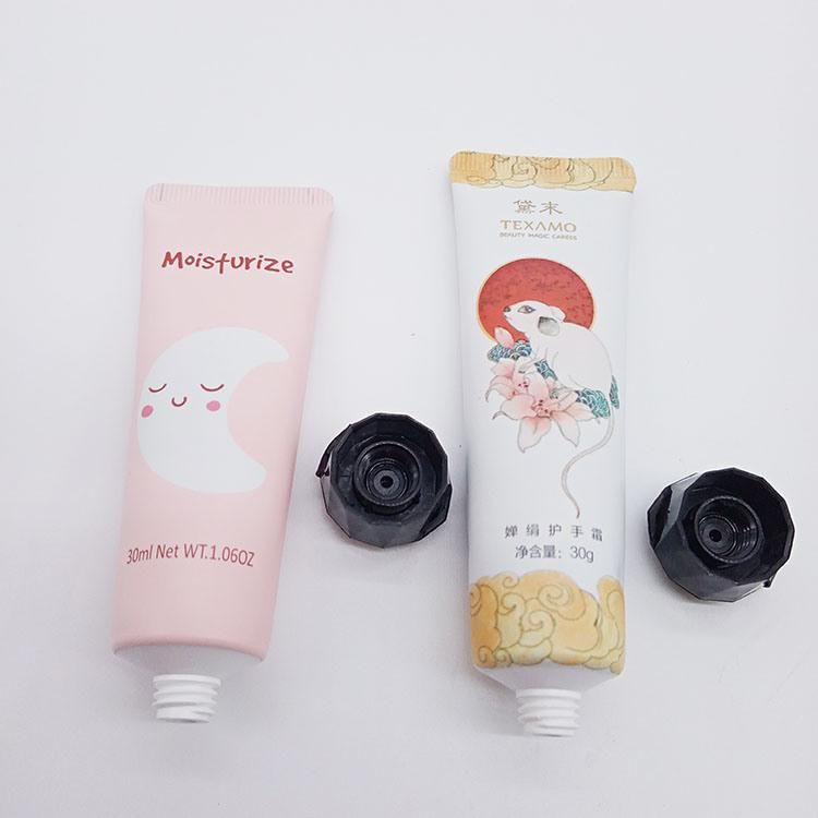 Plastic Tube Container 30ml Hand Cream Packaging Aluminium Plastic Tube